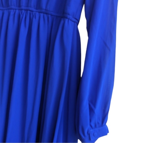 13. Lulus Wondrous Water Lilies Royal Blue Maxi Dress - Picture 5 of 16